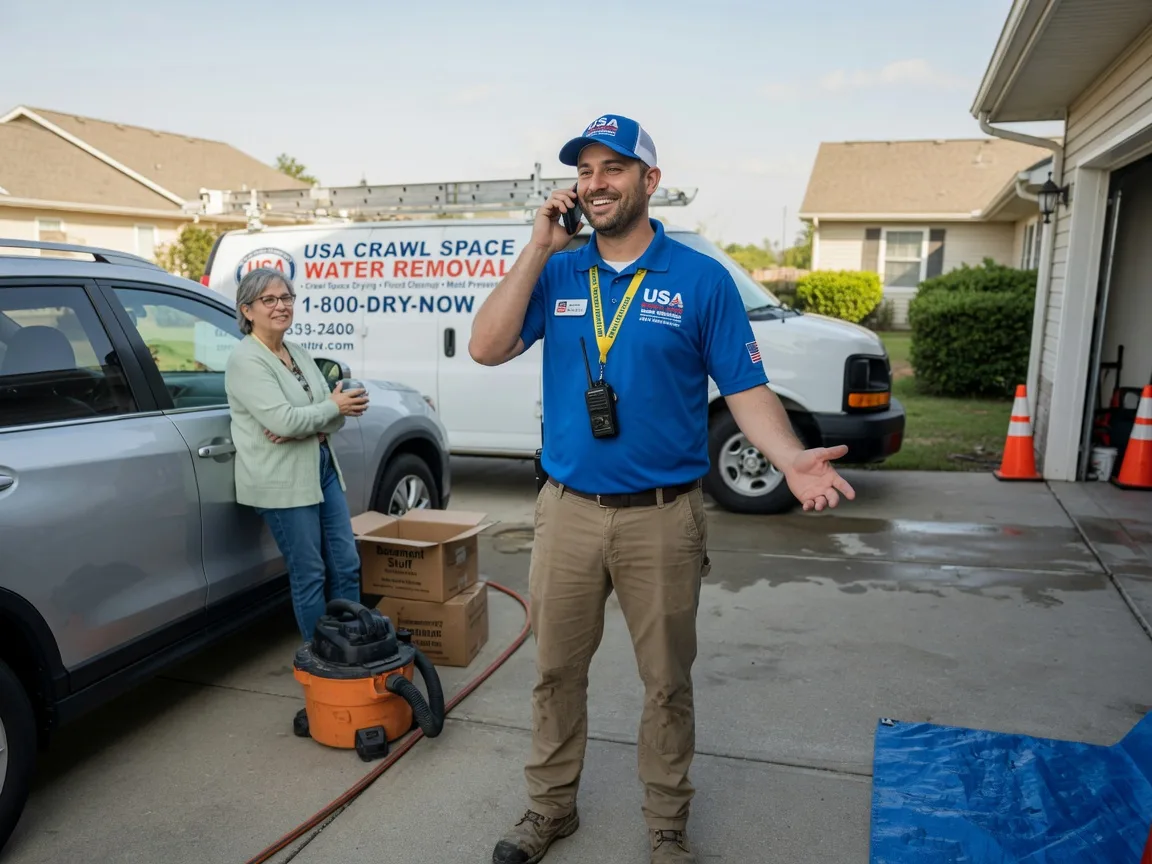 Crawl Space Water Removal Vinson, OK FAQs